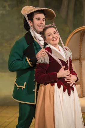 Jeremy Kleeman as Figaro and Celeste Lazarenko as Susanna as the show goes on a three-month tour.