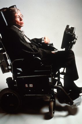 Stephen Hawking in 1998.