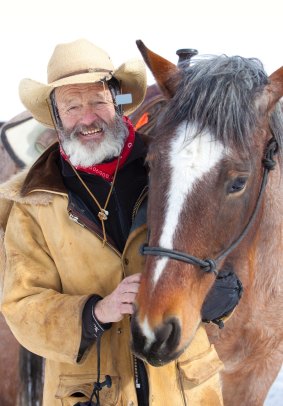 Ray Heid has been operating horse rides from the family's Elk River valley ranch since 1985.