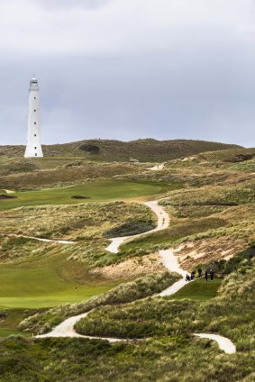 King Island's Cape Wickham golf course.
 