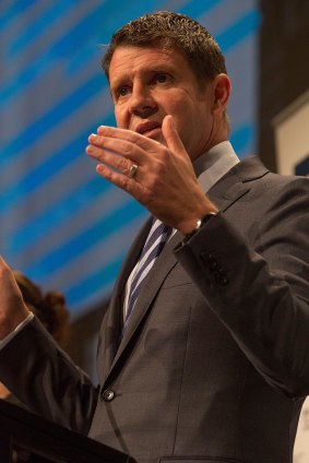 Former Deutsche banker and now NSW Premier Mike Baird.