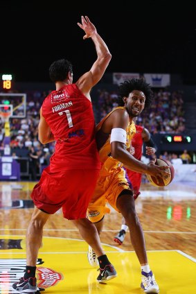 Hard to handle: Kings forward Josh Childress will make his return from suspension against Wollongong.