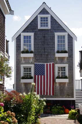 American house, Provincetown, Cape Cod.