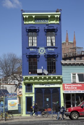 Habana Outpost Restaurant building on Fulton Street, in Fort Greene.