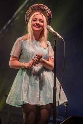 Kate Miller-Heidke at the Queenscliff Music Festival.