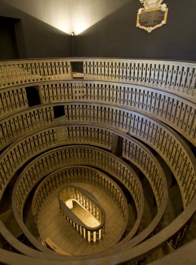 Medieval anatomical theater where lectures of medicine were held at Padua University.