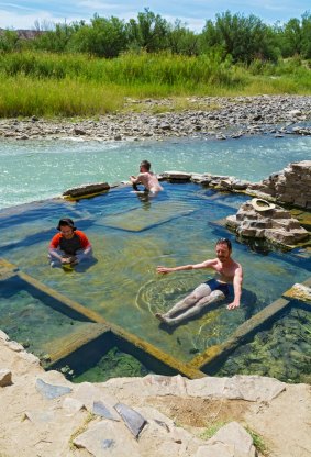 Boquillas Hot Springs, Big Bend National Park, Texas.