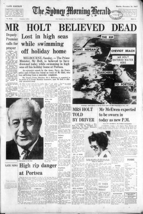 The Sydney Morning Herald, December 18, 1967