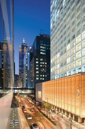 The Landmark Mandarin Oriental, Hong Kong is right in the thick of the action.