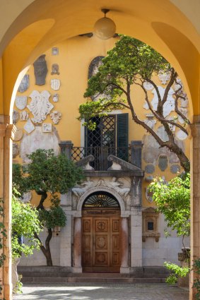 Ornate decoration is everywhere at Lake Garda.