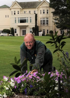 Government House rounds cordinator Andrew Thompson is preparing for the big open day on Saturday.