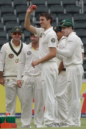 Dream debut: Pat Cummins roared into Test cricket on debut against South Africa in 2011, but has been injured for long periods since.