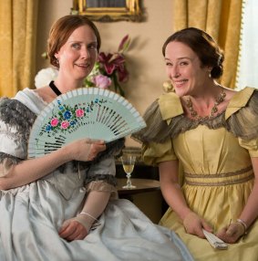 Cynthia Nixon (left) and Jennifer Ehle in A Quiet Passion.
