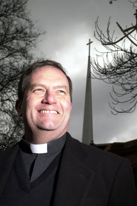 "We still think that we have a right to tell people what to do": Reverend Andrew Sempell of St James' Anglican Church.