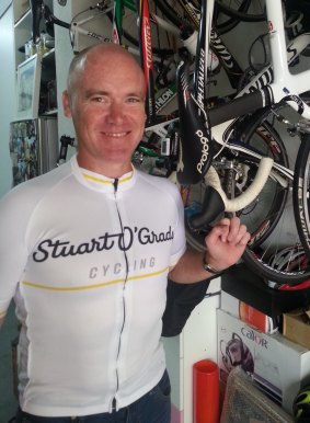 Stuart O’Grady wants to share his love of top hotels, great wine and competitive cycling.