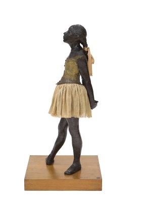'The little fourteen-year-old dancer', by Degas.