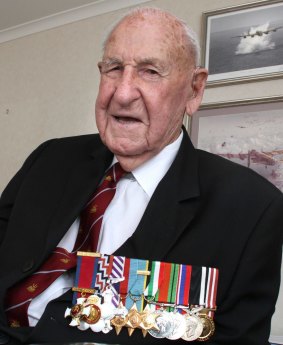 Les Munro at home in March 2015.