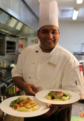 Hilton chef Akash Srivastava can prepare your catch for you at the end of a day's fishing.