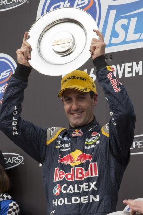 "To stand amongst those [legendary] drivers is something of which I'm pretty proud": Whincup.