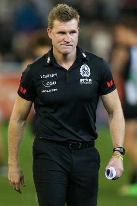 You very rarely get a chance to jump on the horse and ride off into the sunset, said Magpie coach Nathan Buckley of Mick Malthouse's sacking.
