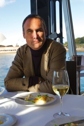 A.A. Gill at Quay in Sydney in 2011.