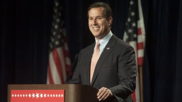 Former senator Rick Santorum, who is likely to stand for president next year. 