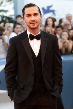 Troubled actor: Shia LaBeouf says a woman raped him during an art session.