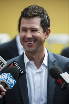 In demand: 'You never say never, as far as these bigger jobs are concerned': Ricky Ponting'.