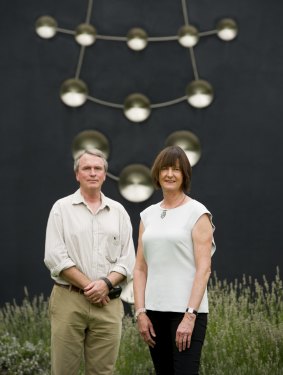 Professor David McClelland and Professor Susan Scott at the ANU Centre for Gravitational Physics.
 