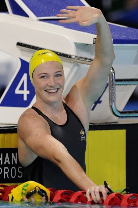 Two-time Australian swimmer of the year Cate Campbell.