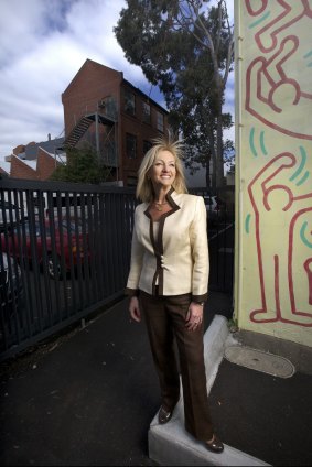 Arts Minister Heidi Victoria at the former Collingwood Technical School.