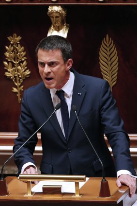 Just say non: French Prime Minister Manuel Valls says that his country is not willing to see any nation pushed out of the eurozone.