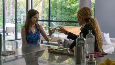 Anna Kendrick and Blake Lively in A Simple Favor.