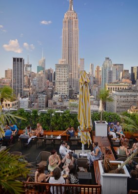 230 fifth Rooftop bar, New York.