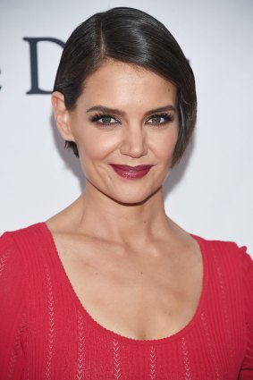 Katie Holmes attends the Clive Davis and Recording Academy Pre-GRAMMY Gala and GRAMMY Salute to Industry Icons Honoring Jay-Z on January 27, 2018 in New York City.