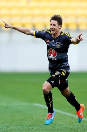 Phoenix striker Nathan Burns has been named in the Socceroos' Asian Cup squad.