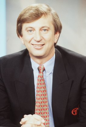 Dennis Cometti in an old publicity shot from the 1990s.