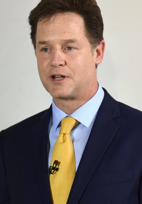 Resigned as leader of the Liberal Democats: Nick Clegg.