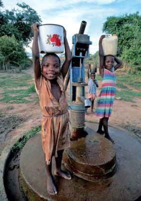 The women of Sub-Saharan Africa spend about 40 billion hours a year collecting water.