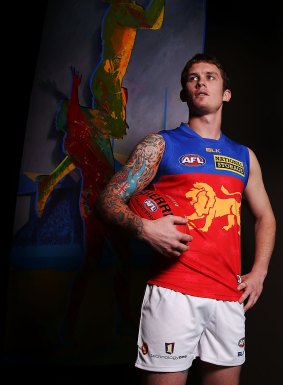 Lions recruit Dayne Beams gets familiar with his new colours.