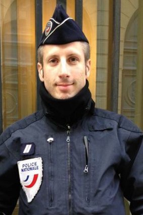 French police officer Xavier Jugele. 
