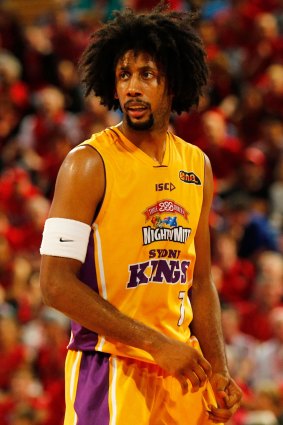 Star power: Josh Childress has been the money man for the Sydney Kings this NBL season with some spectacular contributions.