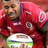 Samu Kerevi injured as Queensland Reds ease past Cheetahs