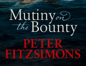 Mutiny on the Bounty by Peter Fitzsimons tops the History & Military bestsellers chart.