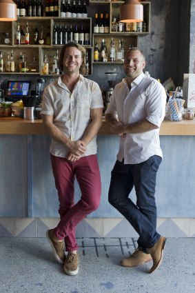 French flair: Hamish Watts and Ben Carroll have revived a time-honoured haunt.