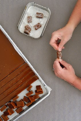 Wrap it up: Chewy salty caramels are a treat for everyone.
