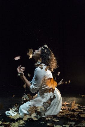 Zahra Newman and Grant Cartwright in The Mill On The Floss at Theatre Works.
Photo: Pia Johnson