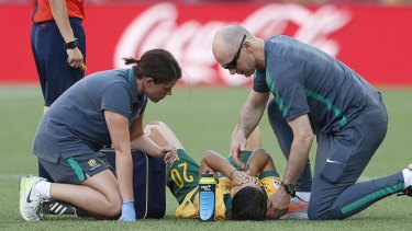 Fears Matildas Sam Kerr Broke Her Jaw After Vicious Elbow From Nigeria S Ugo Njoku
