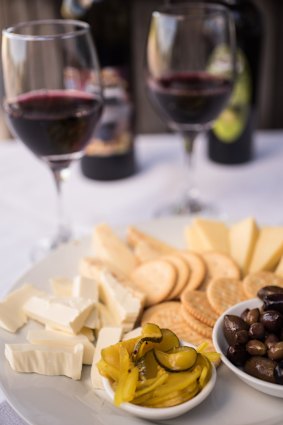 Authentic Italian: Cheese, wine and olive oil to sample at Pitruzello Estate in Sunbury.