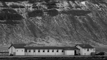 Kviabryggja Prison's single-story barracks